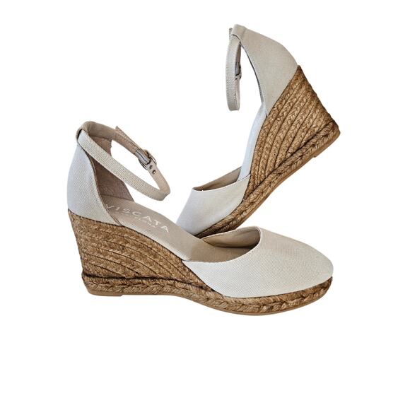 Viscata Estartit Canvas Espadrille Wedges, Size 39 (US 8.5) - Picture 9 of 9